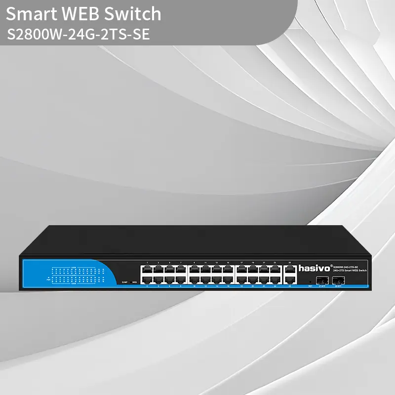Built in 26GE-2S SFP Gigabit Smart WEB switch